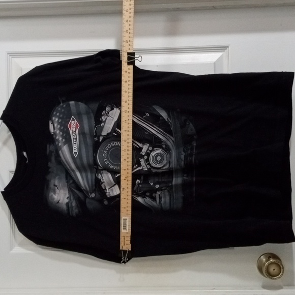 Harley-Davidson Black Short Sleeve Tee Men’s Large - Picture 6 of 7